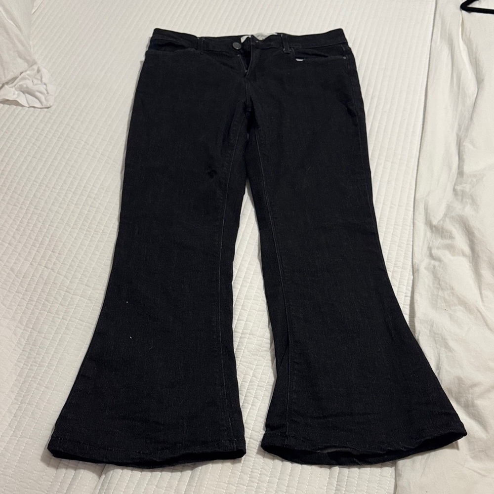 Treasure & Bond Black denim Flared Jeans